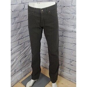 NWT Hugo Boss Orange24 Barcelona Duck Slim Straight Jeans Brown 34x34